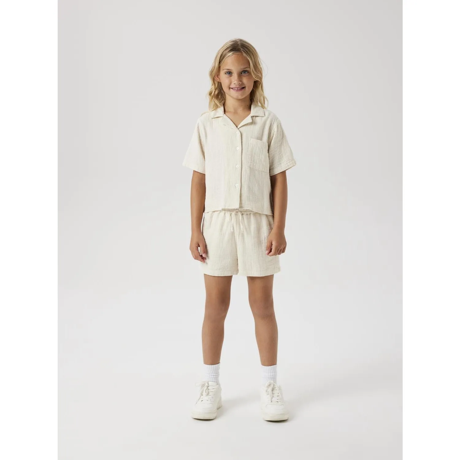 Name It Summer Sand Jasmin Short Shirt Noos