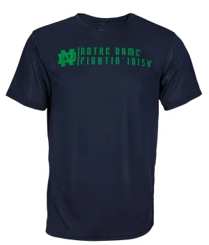 NCAA Men's Notre Dame Headlines Dri Tek Performance Tee T-shirt, Many Colors