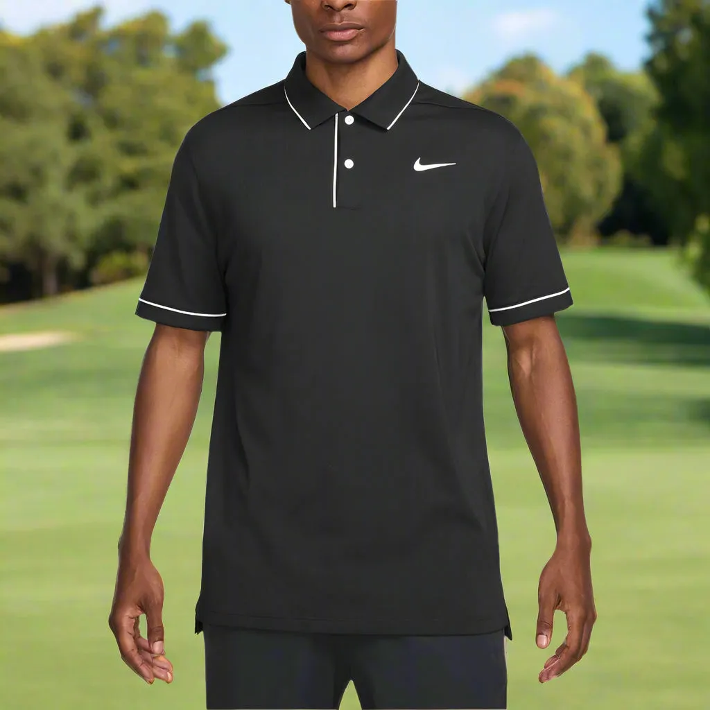 Nike Victory  Dri-FIT Polo Shirt - Black/White/White