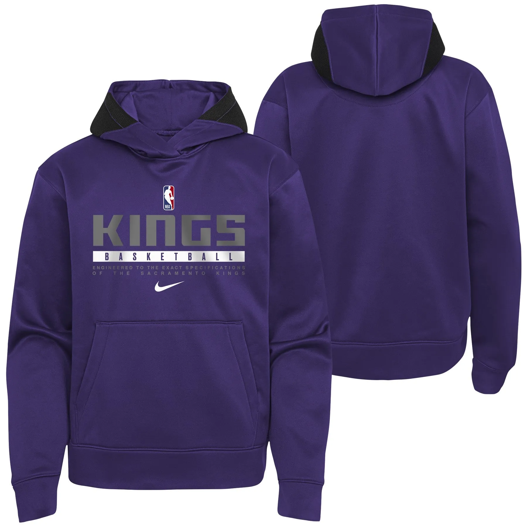 Nike Youth NBA Sacramento Kings Spotlight Pull Over Hoodie
