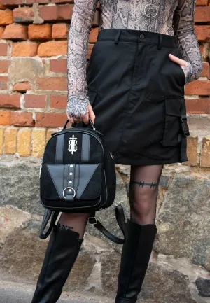 Noisy May - Irina Cargo Black Buckles - Skirt