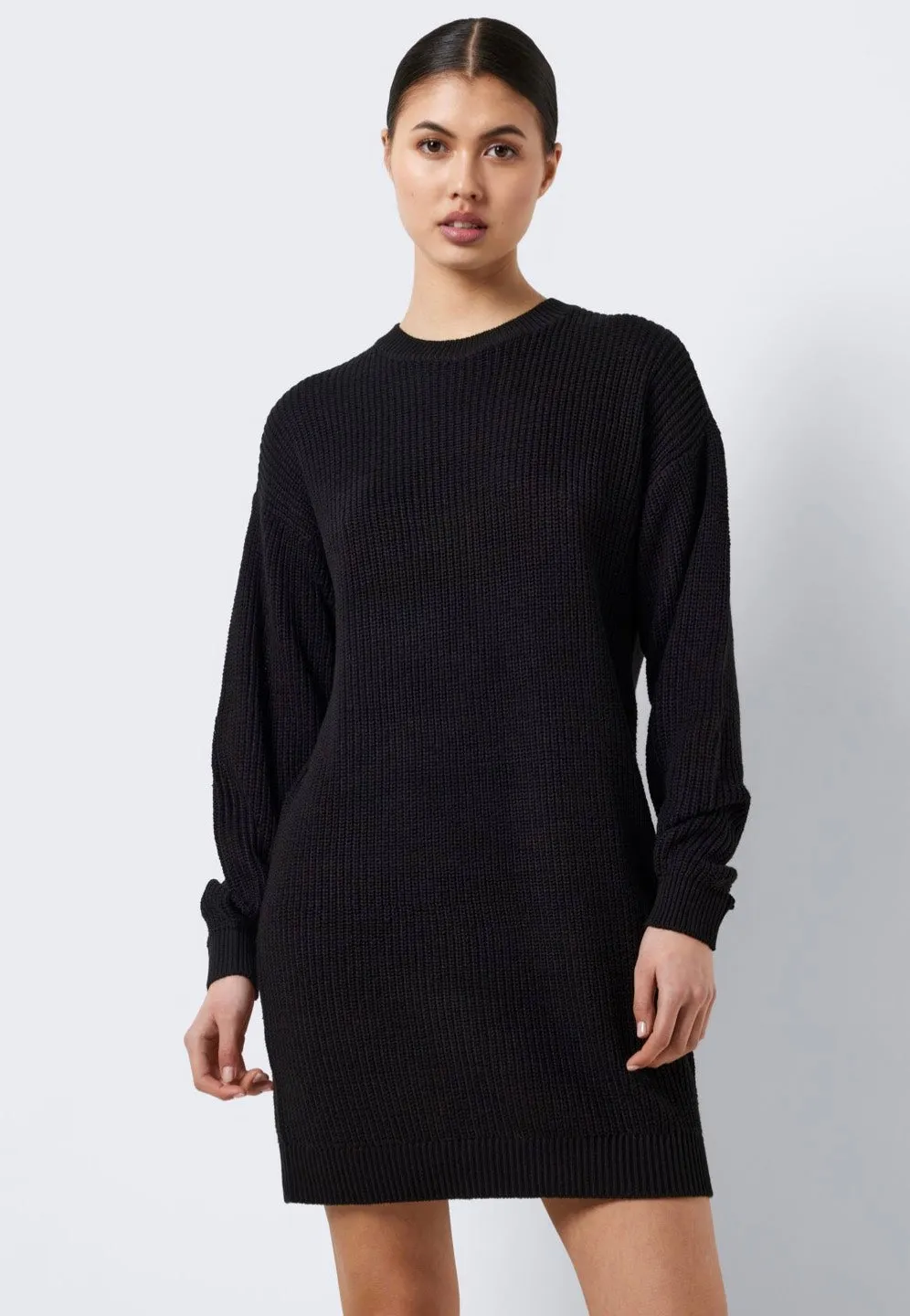 Noisy May - Maysa O Neck Black - Knit Dress