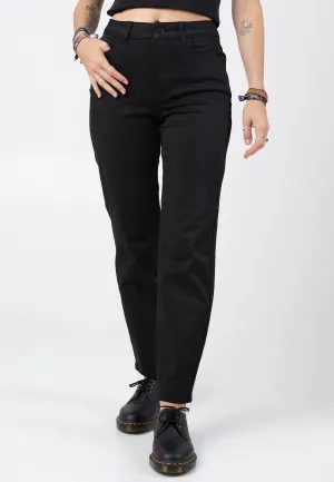 Noisy May - Moni Hw Straight Black Denim - Jeans