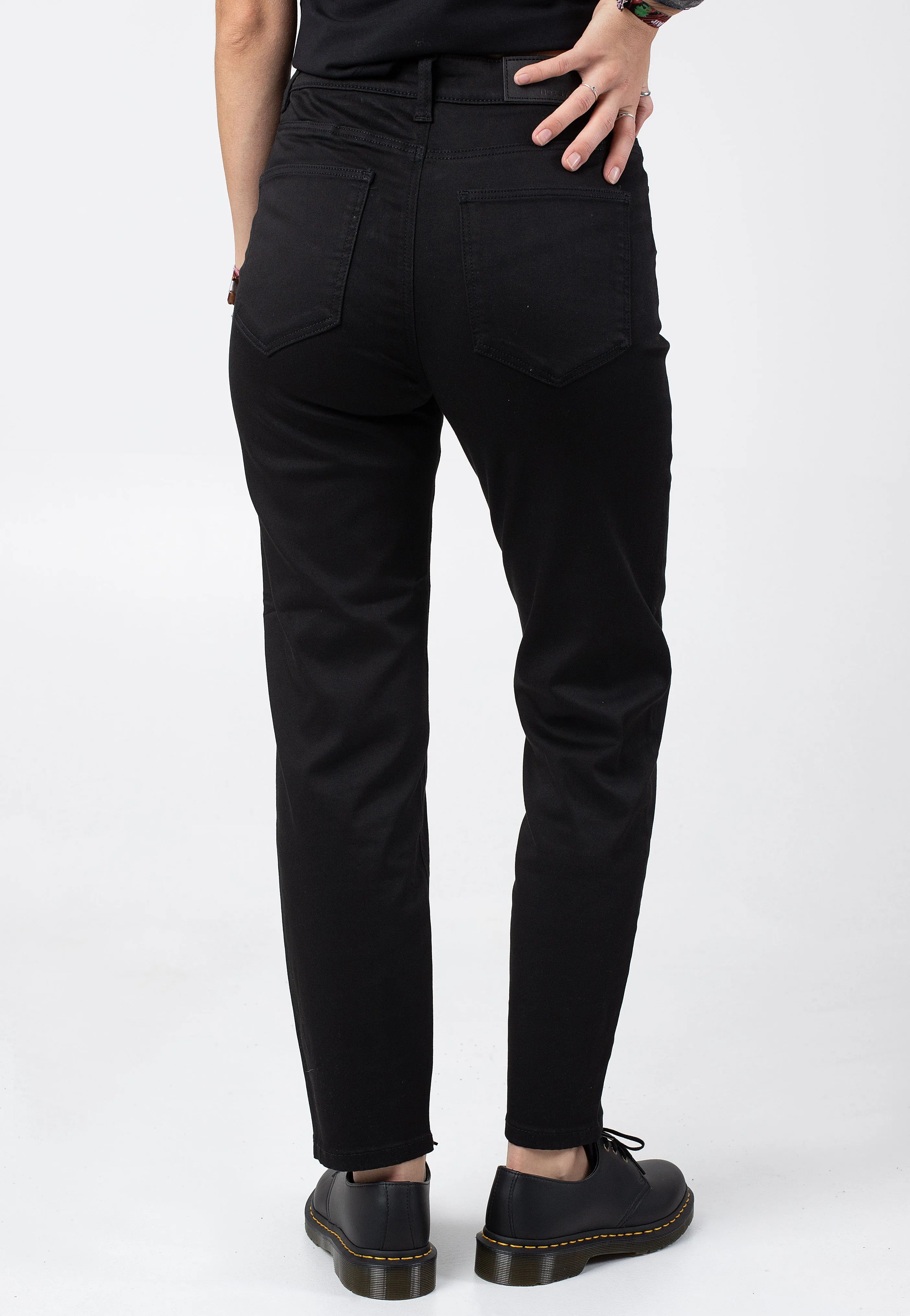 Noisy May - Moni Hw Straight Black Denim - Jeans