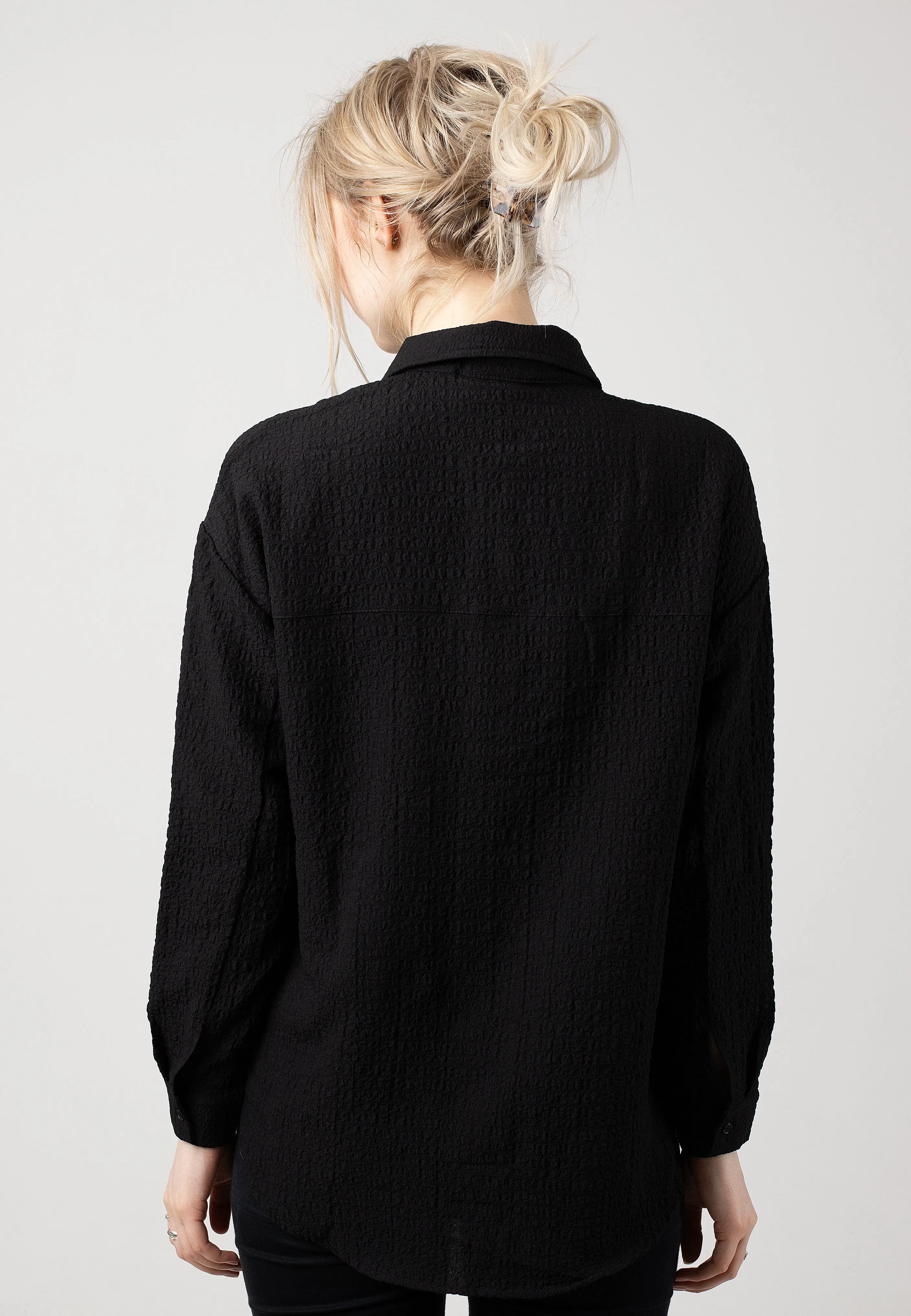 Noisy May - Ripple Oversized Black - Shirt
