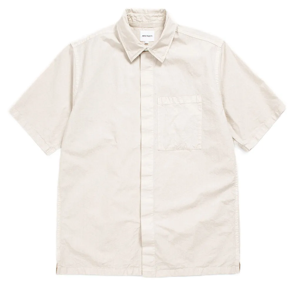 Norse Projects Ivan Typewriter SS Shirt Marble White