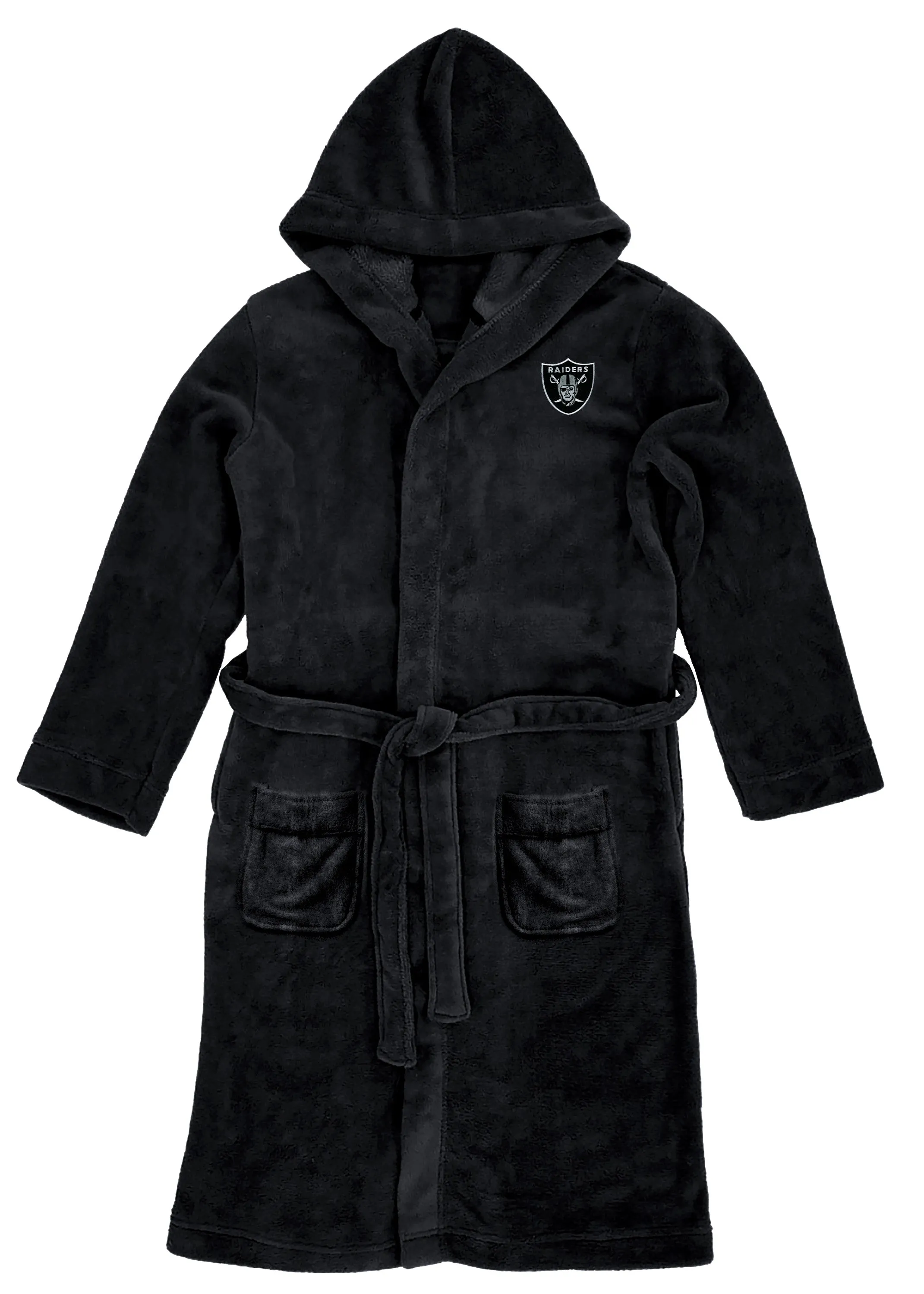 Northwest NFL Men's Las Vegas Raiders Hooded Silk Touch Robe, 26" x 47"