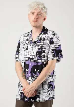 Obey - Detector Woven White Multi - Shirt