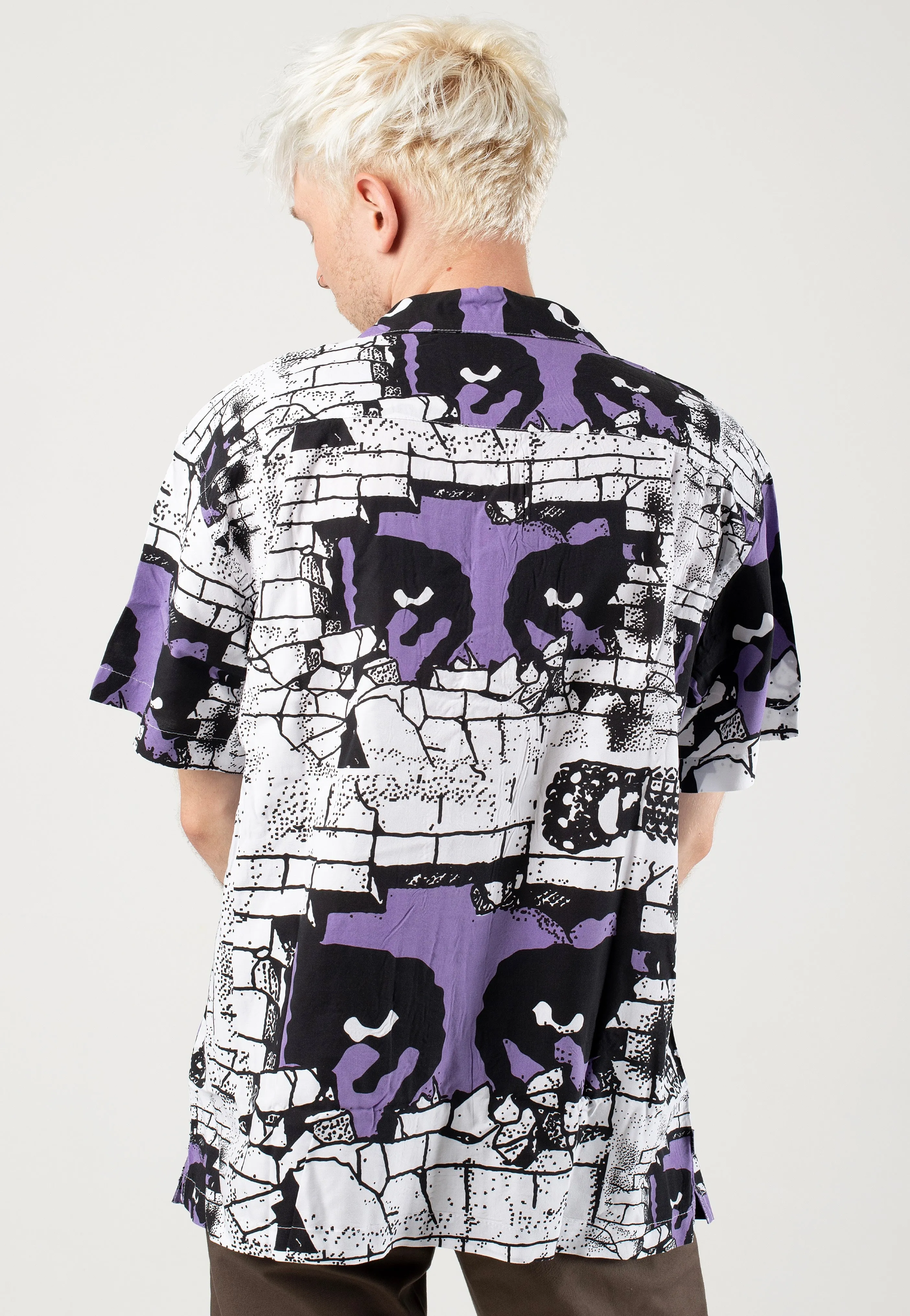 Obey - Detector Woven White Multi - Shirt