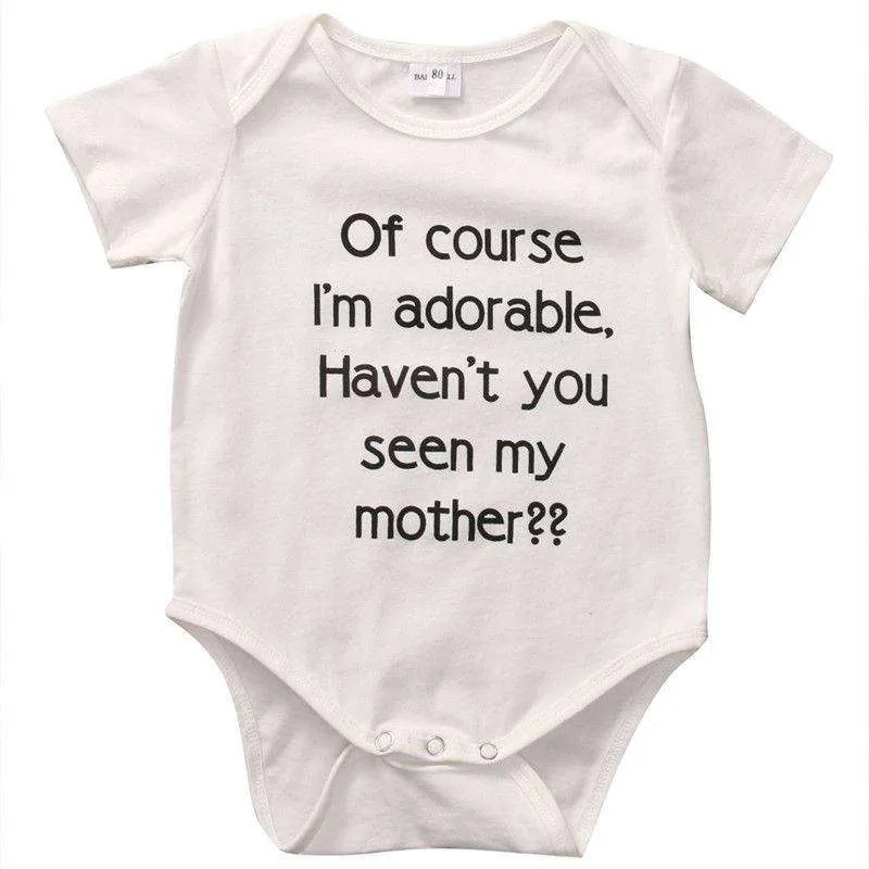 Of Course I'm Adorable Bodysuit (MRK X)