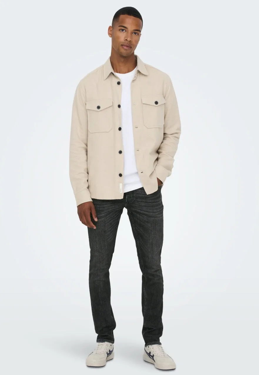 Only & Sons - Loom Slim Black Denim - Jeans