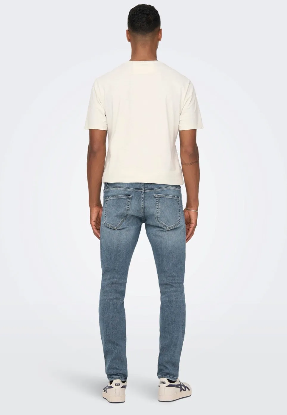 Only & Sons - Loom Slim Dark Blue Grey - Jeans