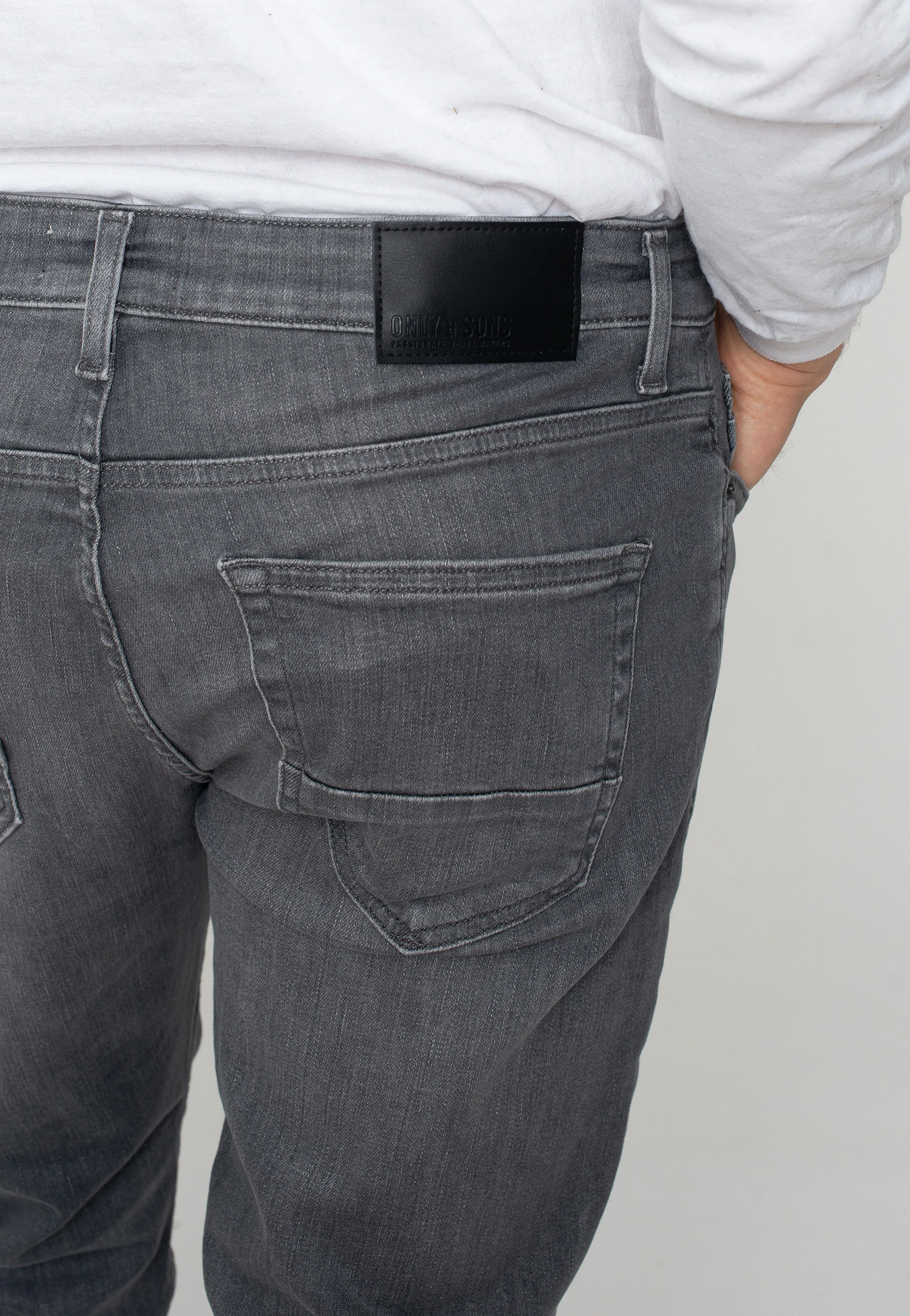 Only & Sons - Loom Slim Grey Denim - Jeans