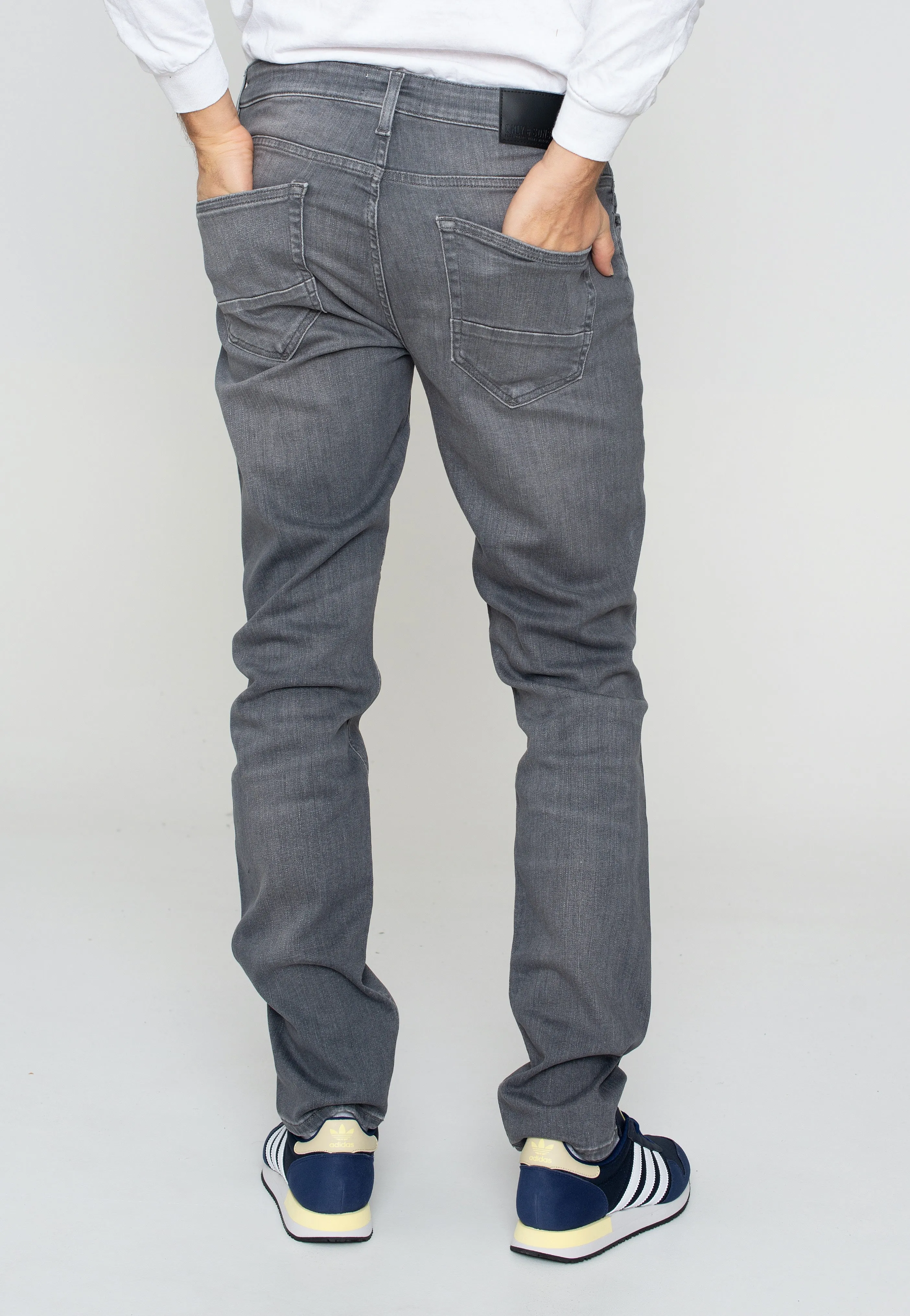 Only & Sons - Loom Slim Grey Denim - Jeans