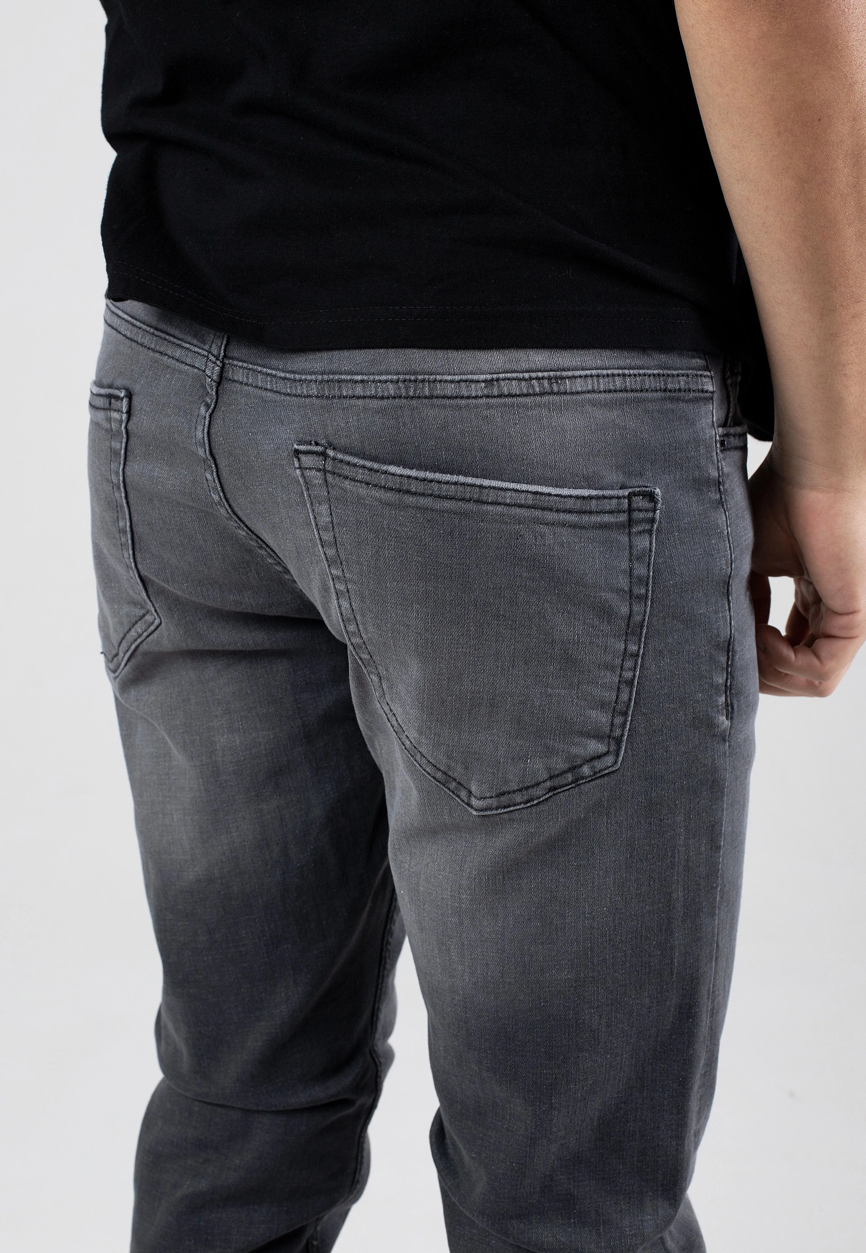 Only & Sons - Loom Slim One Dark Grey Denim - Jeans