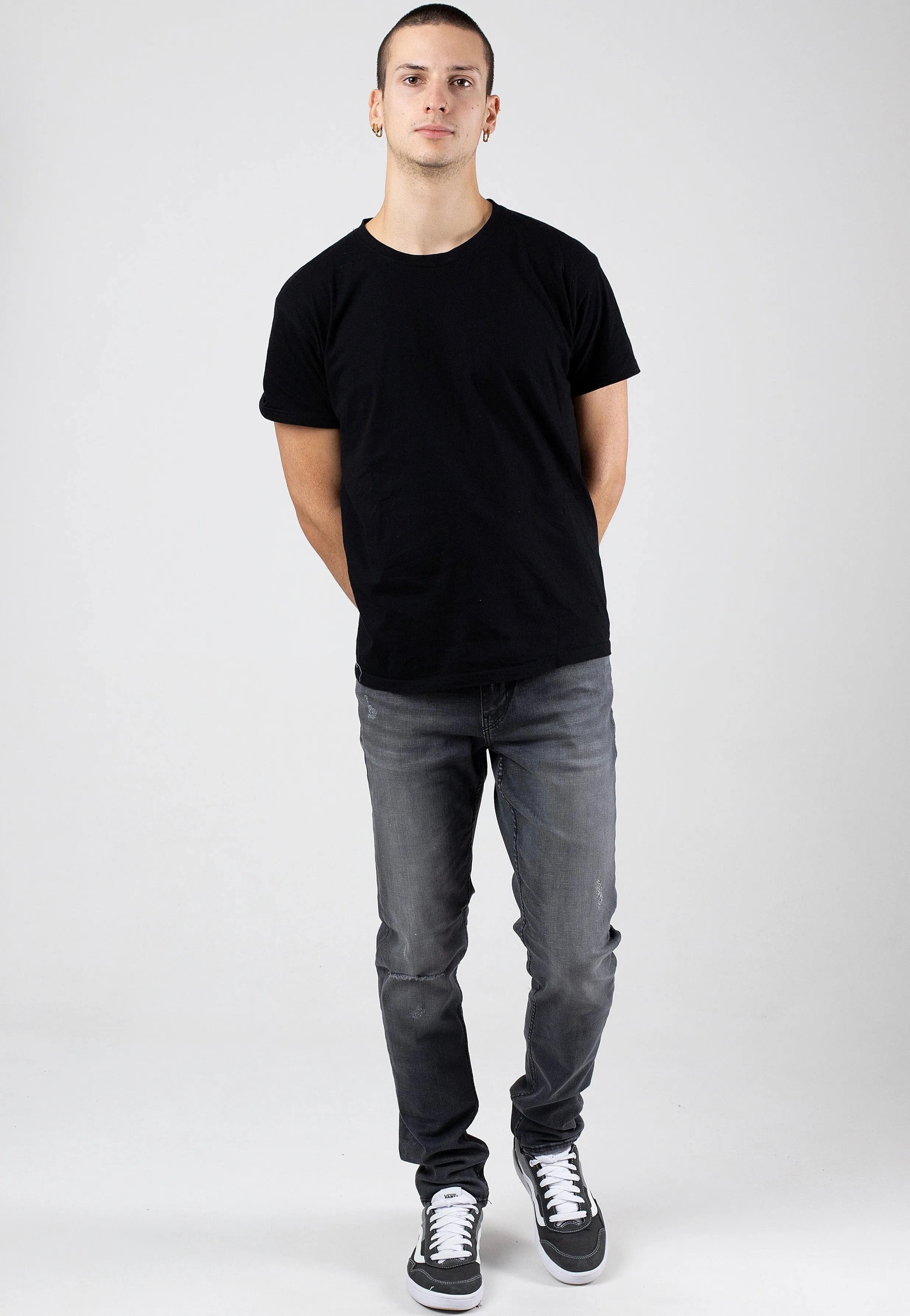 Only & Sons - Loom Slim One Dark Grey Denim - Jeans