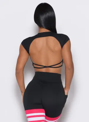 Open Back Tee Bombshell