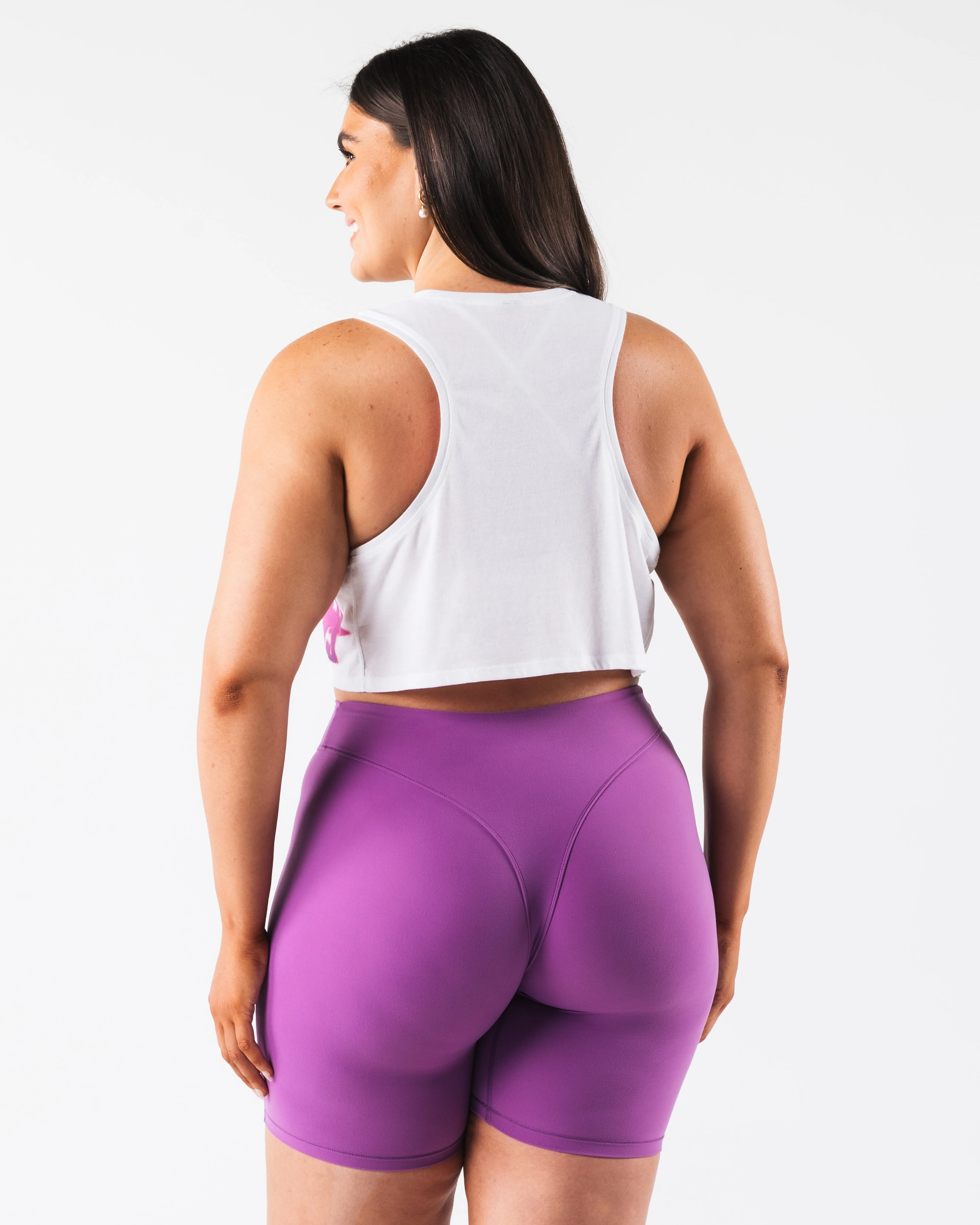 OT Muscle Tank - Graphic White Alphalete Athletics