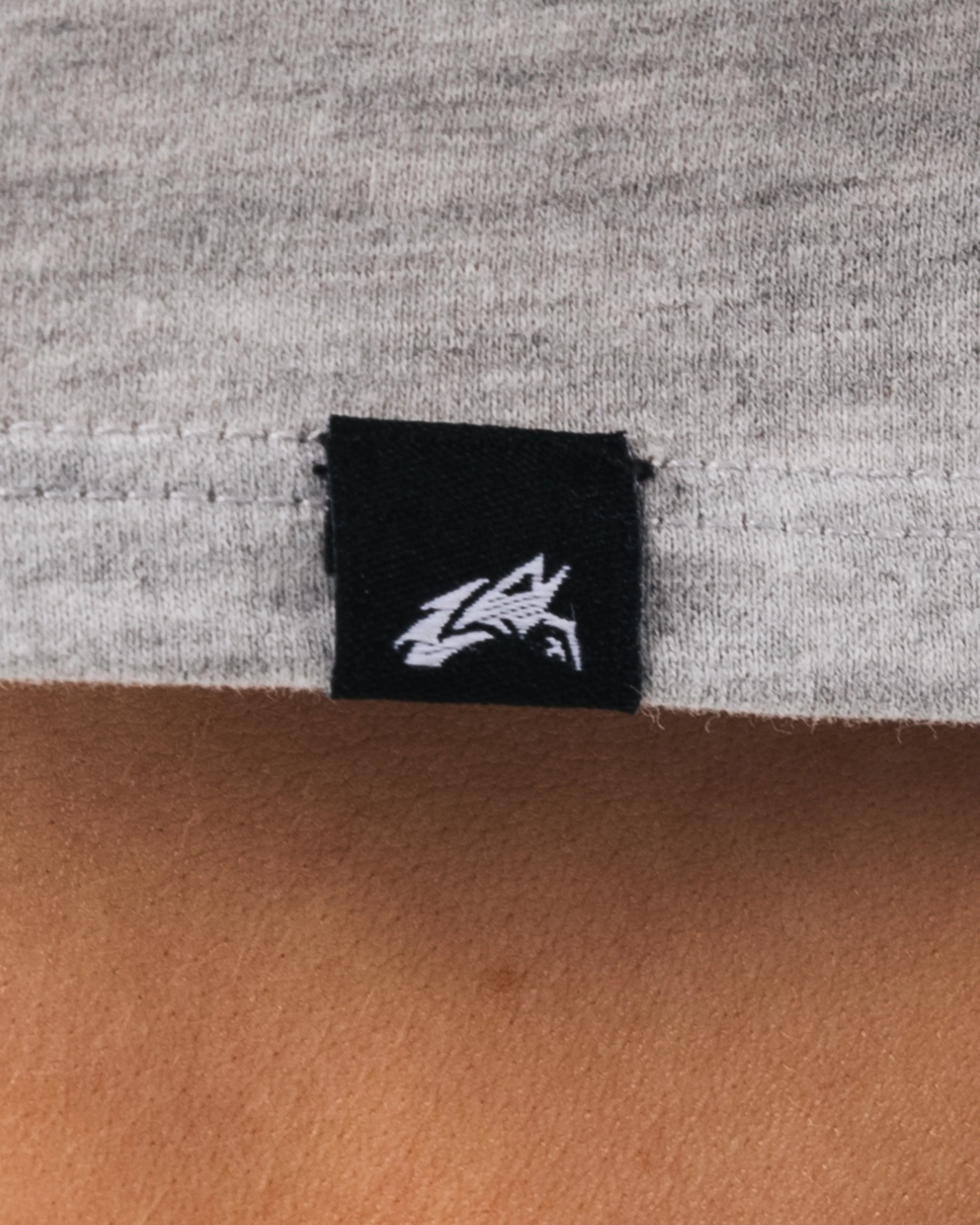 OT Oversized Crop Tee - Light Heather Grey Alphalete Athletics