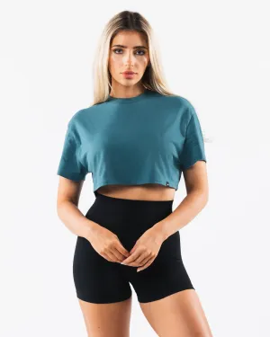 OT Oversized Crop Tee - Titan Alphalete Athletics