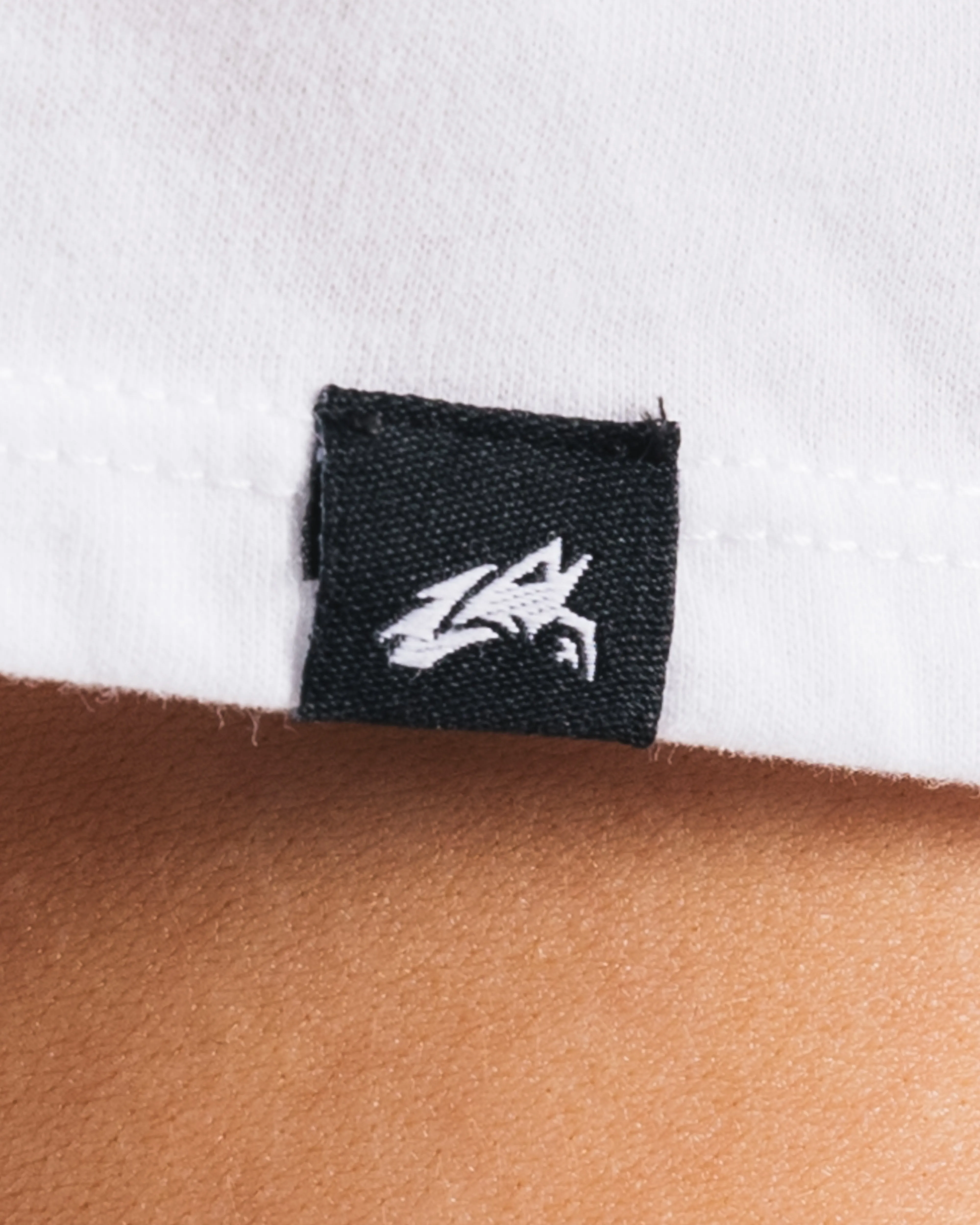 OT Oversized Crop Tee - White Alphalete Athletics