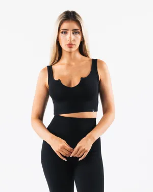 OT Slit Tank - Black Alphalete Athletics