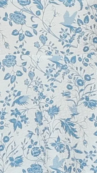 Page Maxi Dress - Blue Floral Billy J