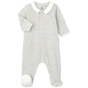 Petit Bateau Body Suit Dors Bien Grey