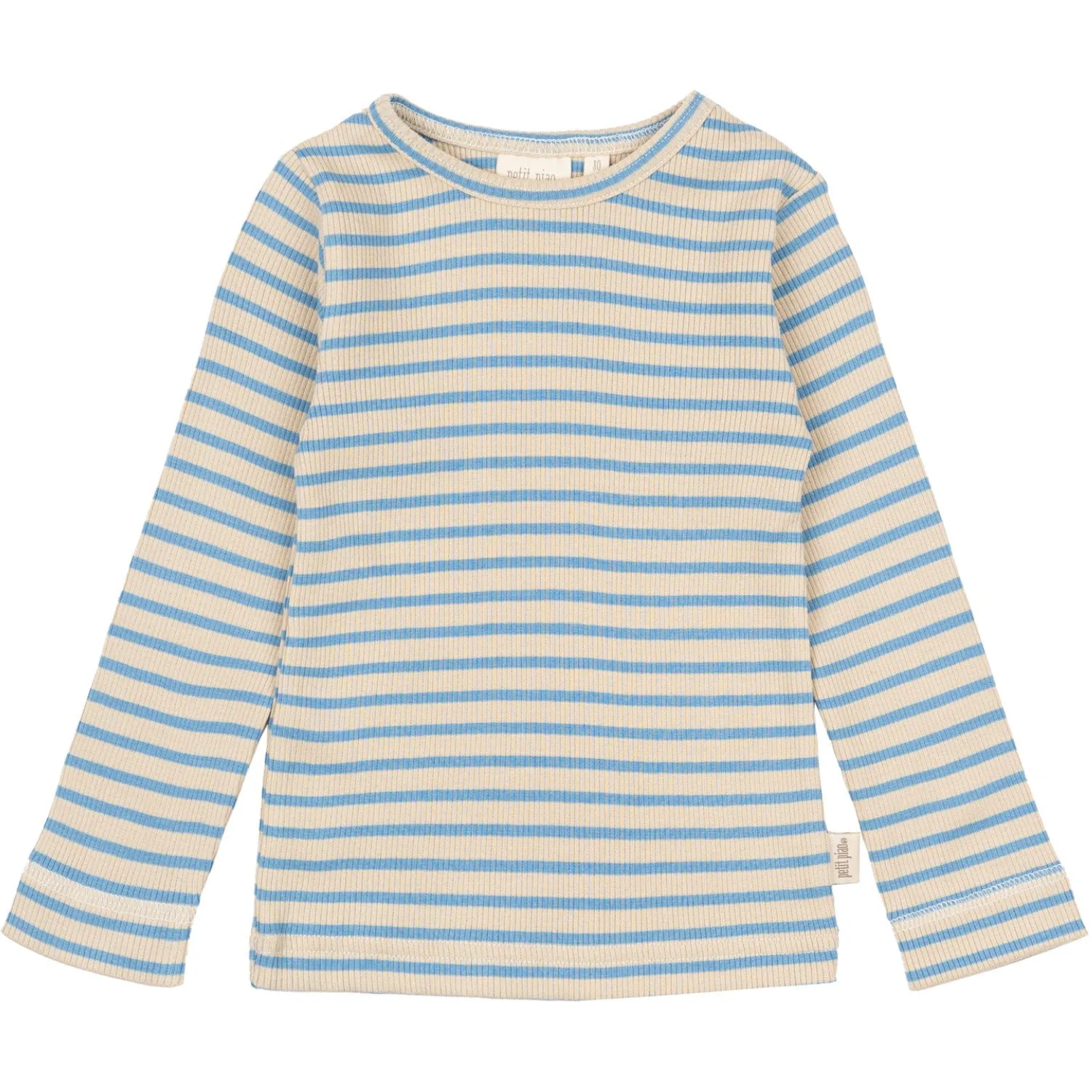 Petit Piao Allure Blue/Dark Off White Blouse Modal Striped