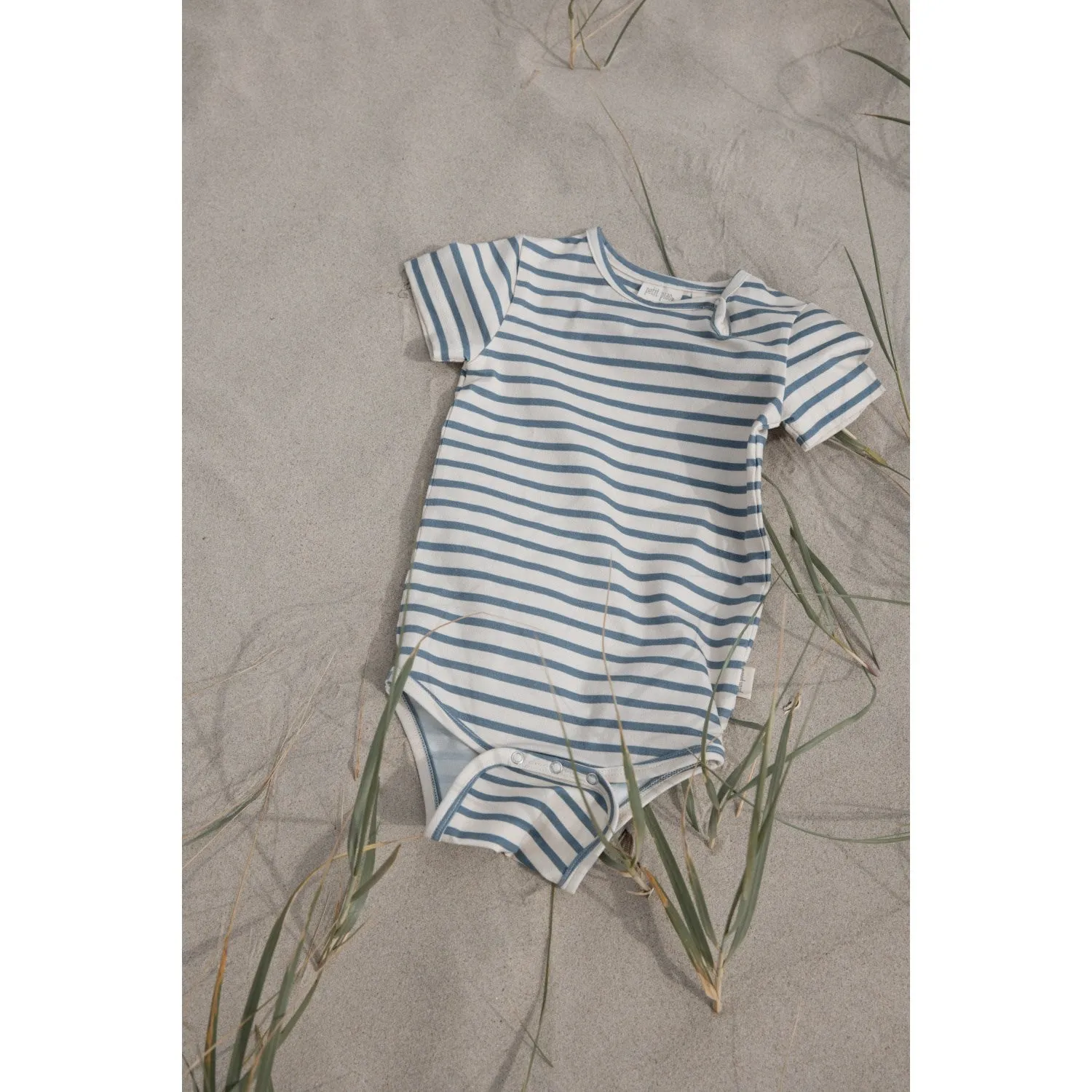 Petit Piao Blue Mirage Body S/S Sum Printed