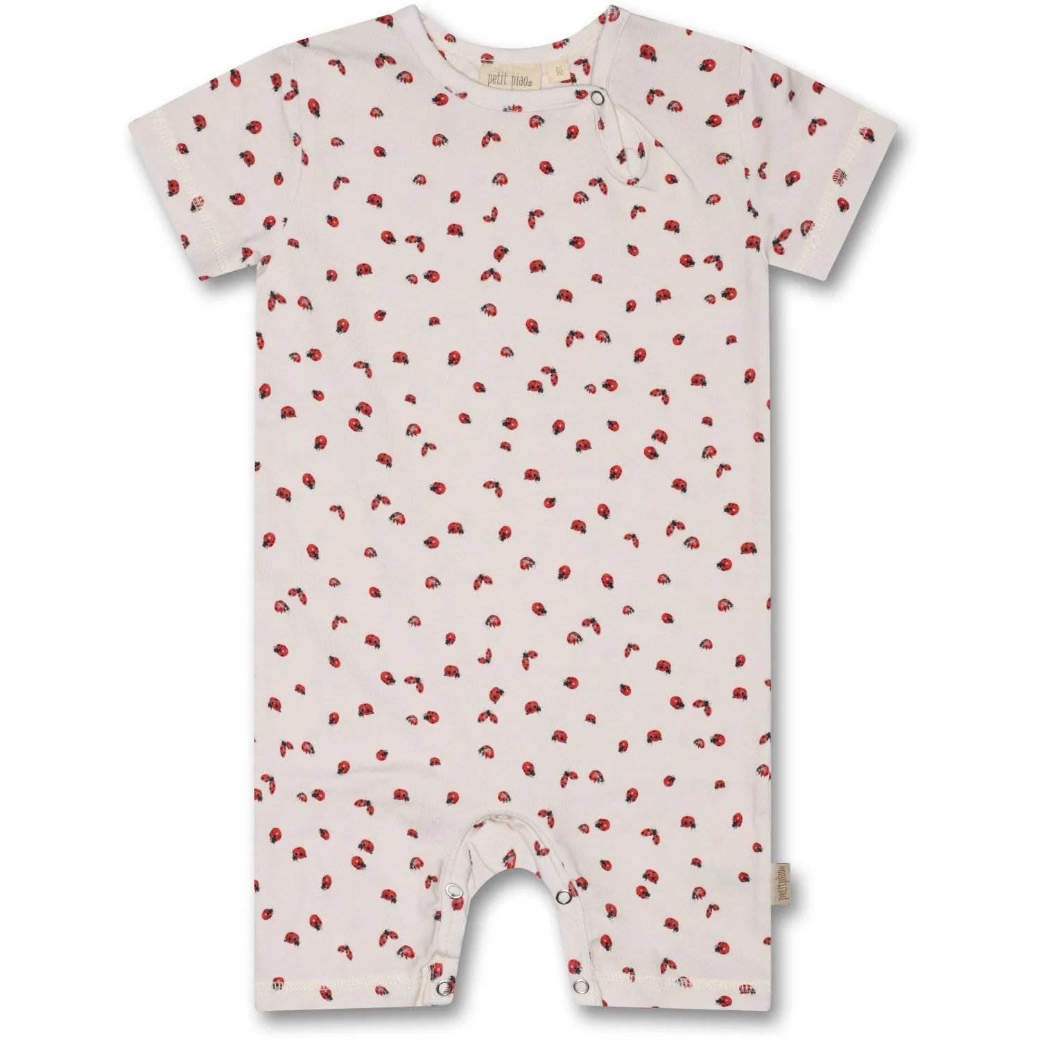 Petit Piao Ladybug Summer Suit Printed