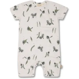 Petit Piao Pea Flower Summer Suit Sum Printed