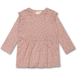 Petit Piao Rose Fawn Dress Modal Dot