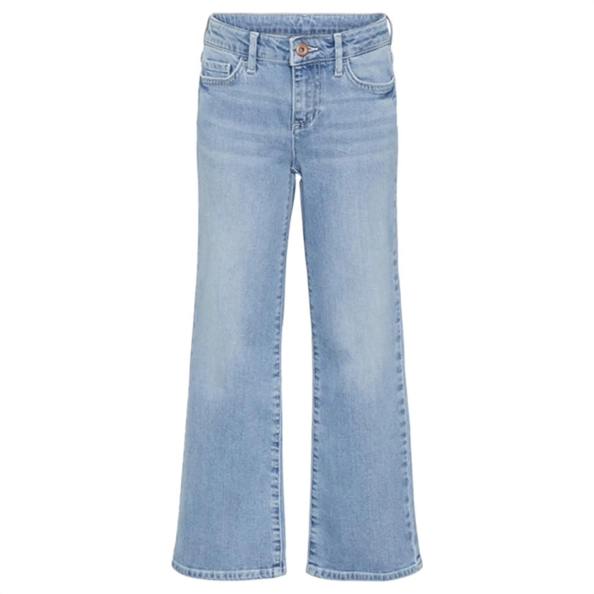 Pieces Kids Light Blue Denim Lana Wide Denim Jeans