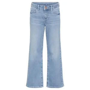 Pieces Kids Light Blue Denim Lana Wide Denim Jeans