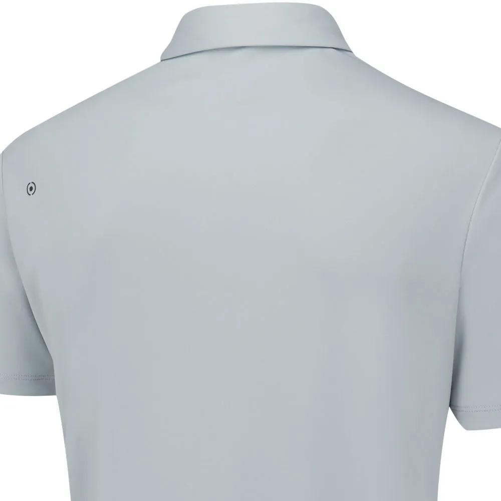Ping Arizona Cactus Print Polo Shirt - Pearl Grey