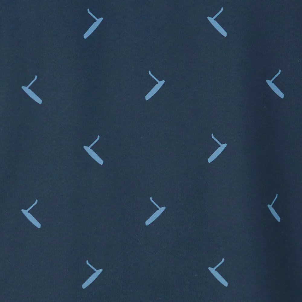 Ping Gold Putter Printed Polo Shirt - Navy Multi