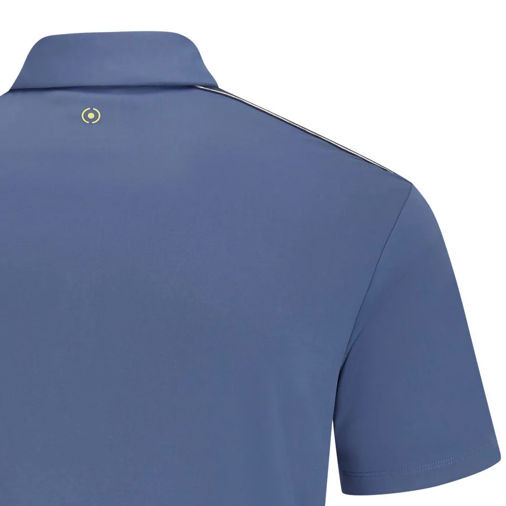 Ping Inver Polo Shirt - Blue Indigo