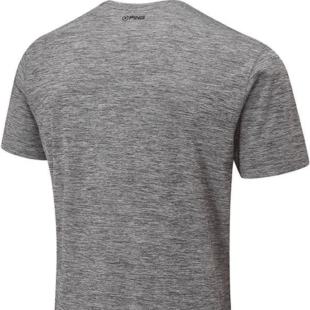 Ping Swing Tee Polo Shirt - Charcoal Marl
