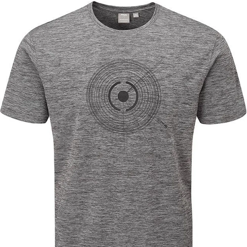 Ping Swing Tee Polo Shirt - Charcoal Marl