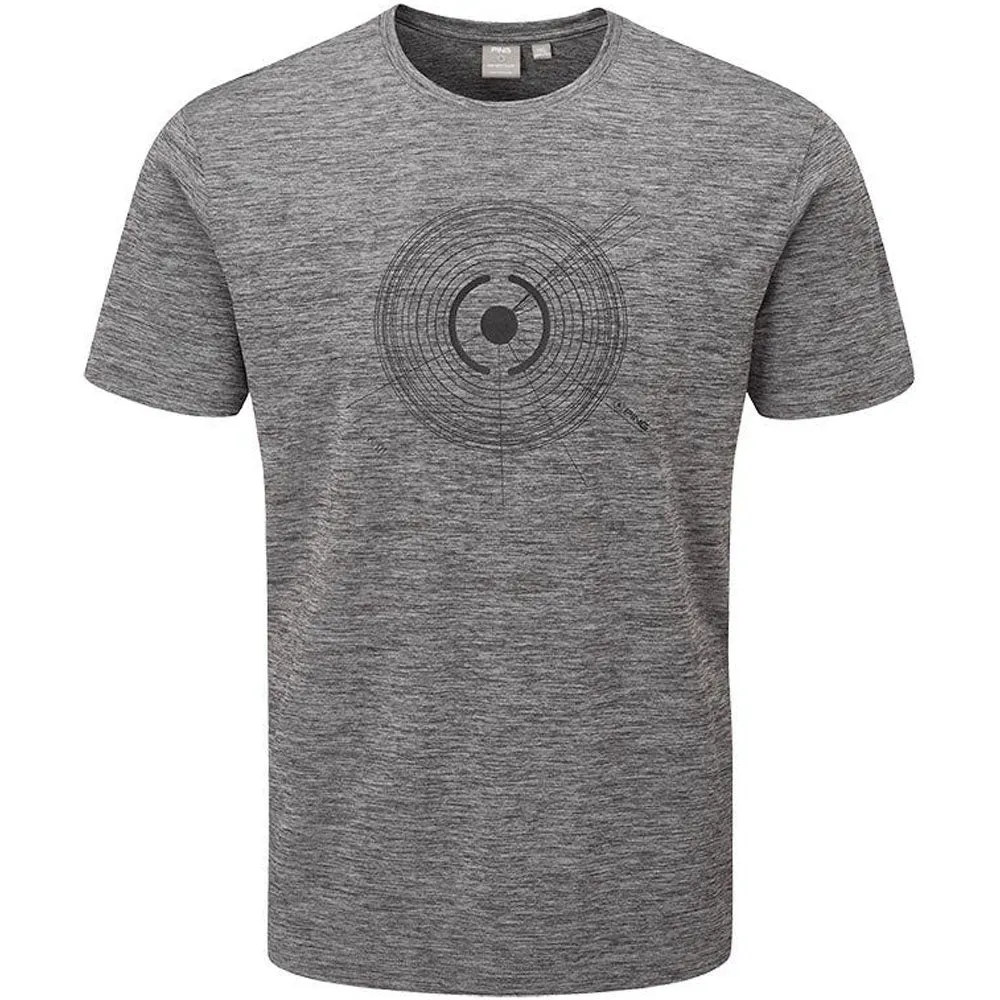 Ping Swing Tee Polo Shirt - Charcoal Marl
