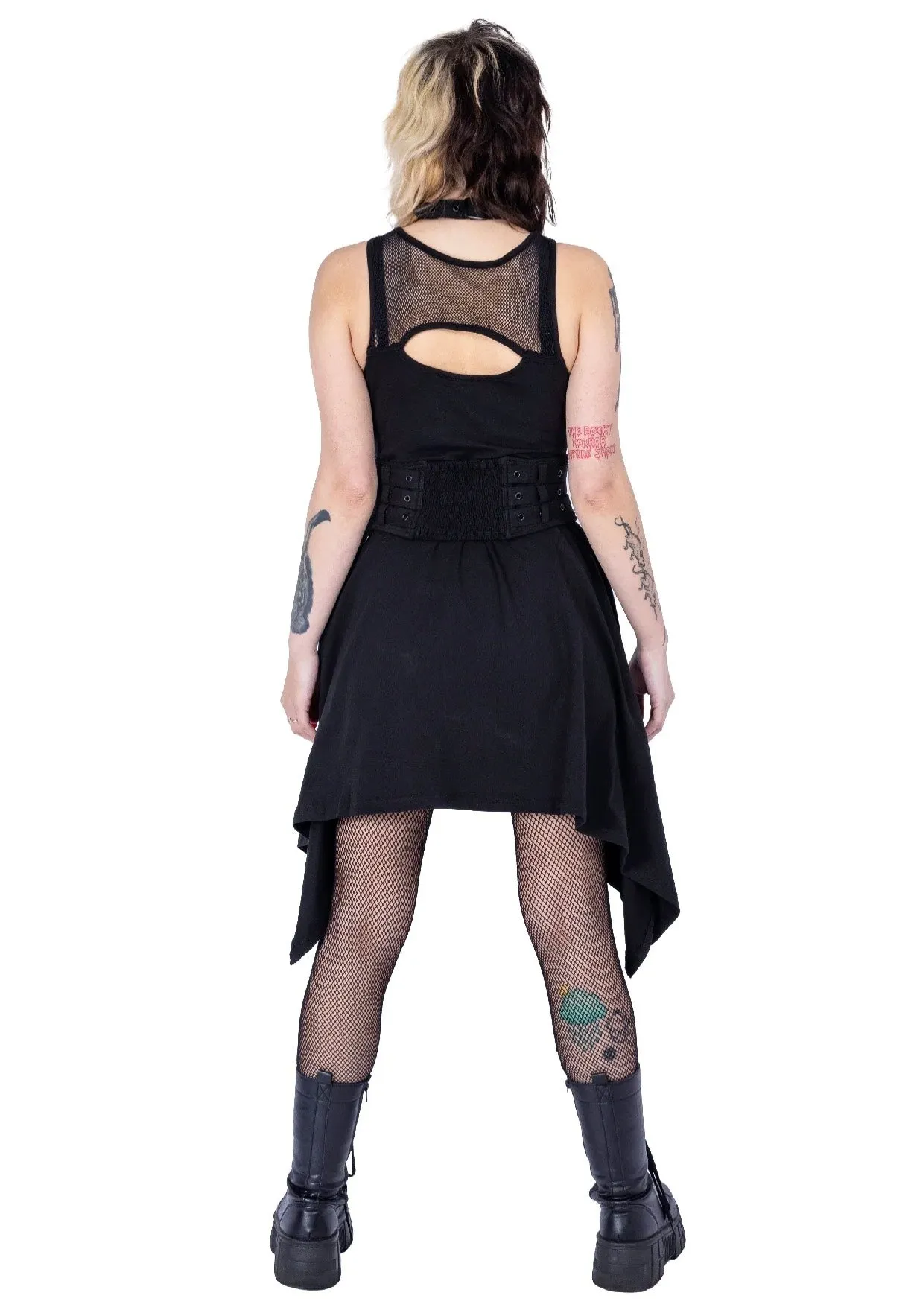 Poizen Industries - Morrigan Black - Dress