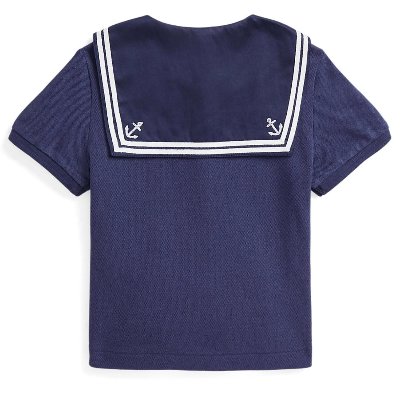 Polo Ralph Lauren Boathouse Navy W/ White Girl Polo Shirt