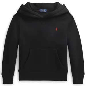 Polo Ralph Lauren Boy Long Sleeved Hoodie Polo Black