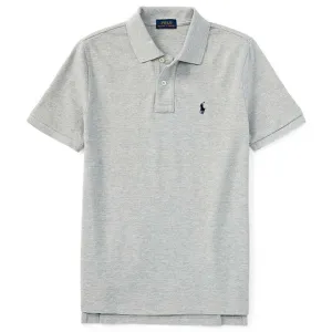 Polo Ralph Lauren Boy Short Sleeved Classic Polo New Grey Heather