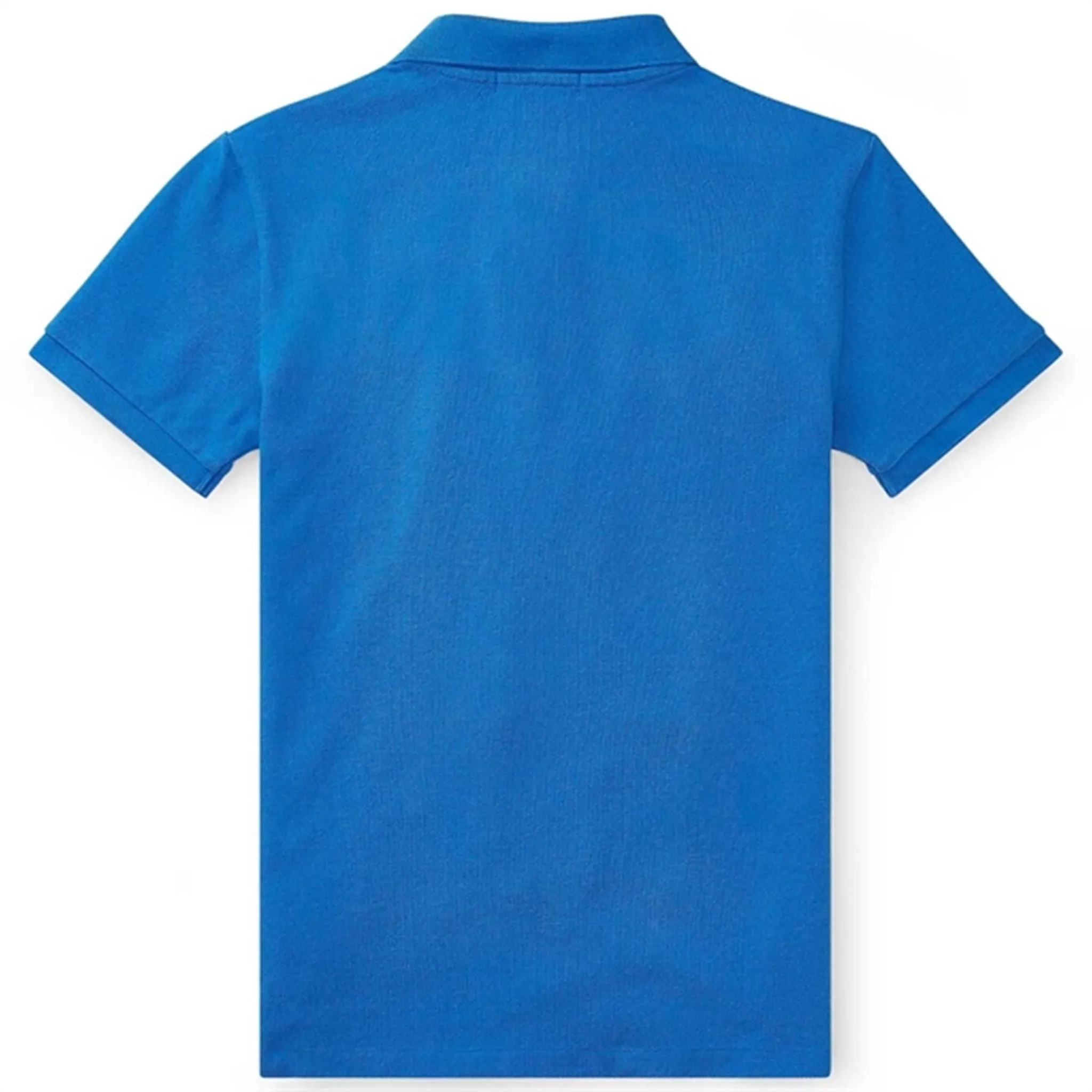 Polo Ralph Lauren Boy Short Sleeved Polo Custom Fit Blue