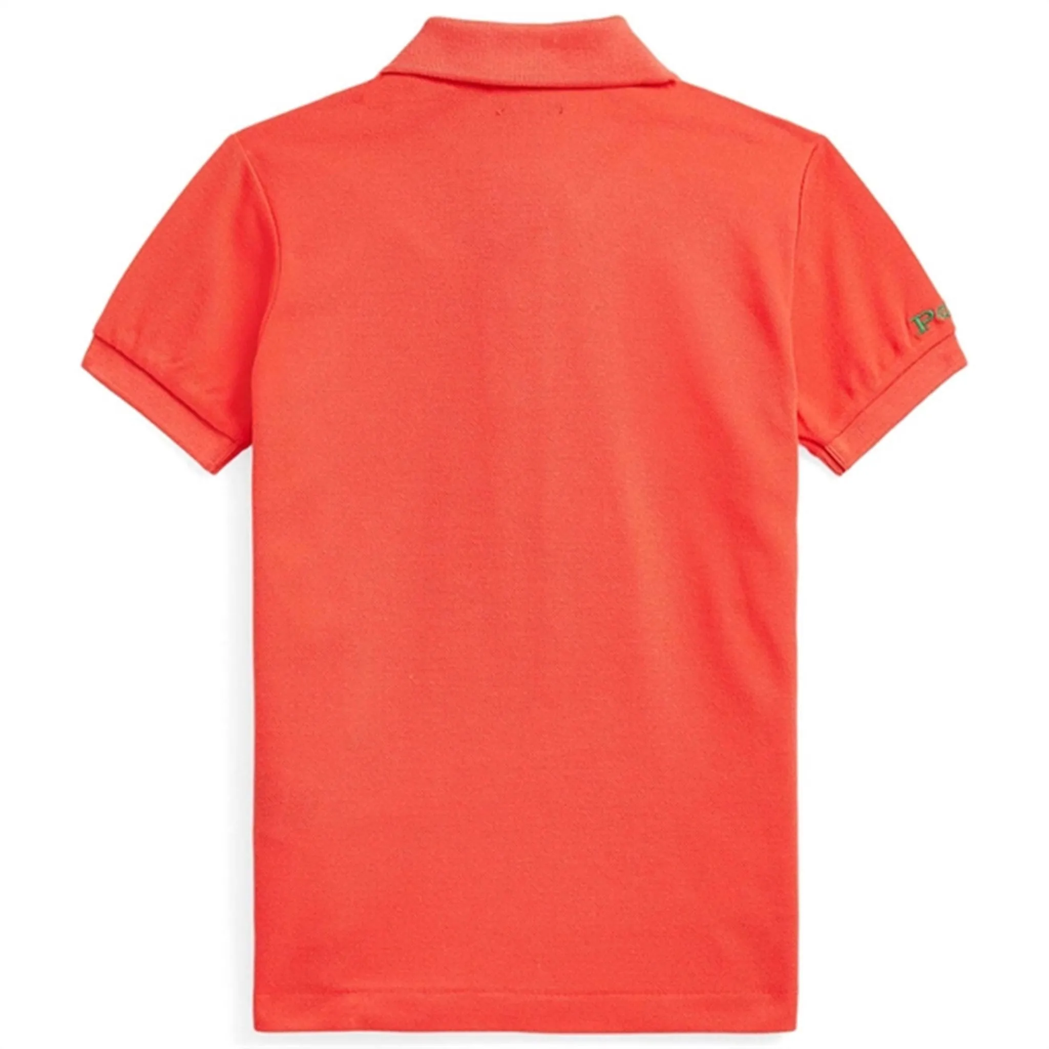 Polo Ralph Lauren Boy Short Sleeved Polo Custom Fit Red