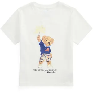 Polo Ralph Lauren Pf24 White Hyannis Bear T-Shirt