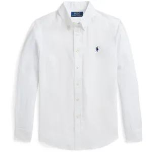 Polo Ralph Lauren White Boy Sport Shirt