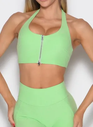 Power Zip Tank Bra Bombshell